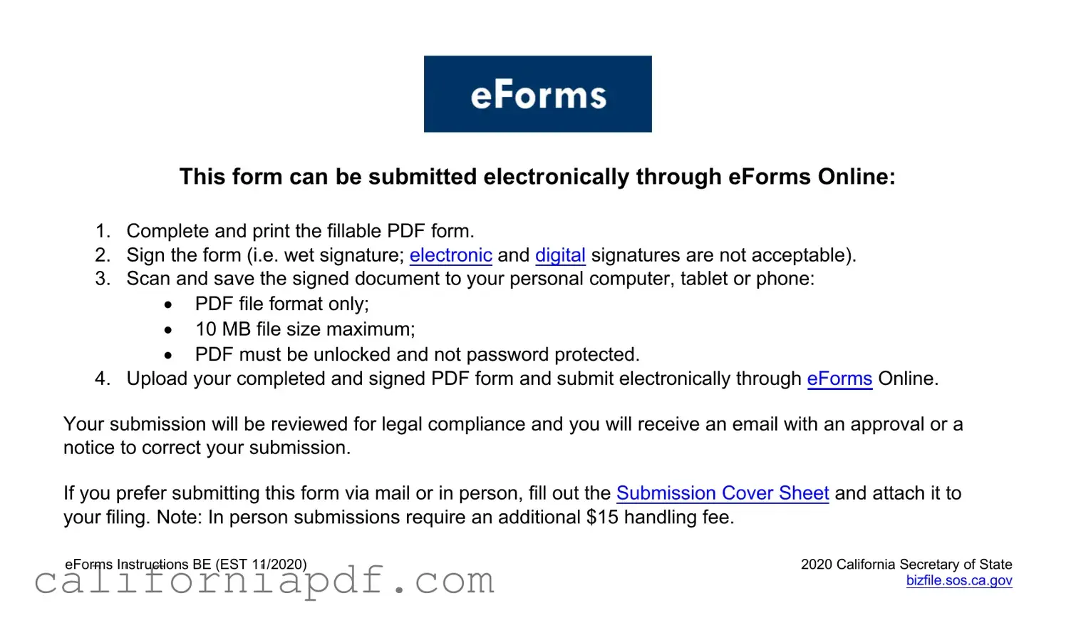 Fill a Valid California Llp 2 Form