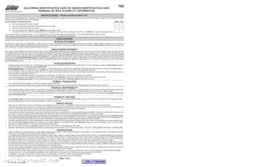 Fill a Valid California Id Card Form